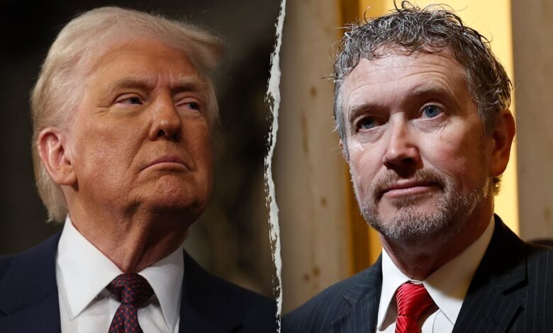 1741877791 Rep Thomas Massie reveals campaign cash haul since Trump targeted.jpg
