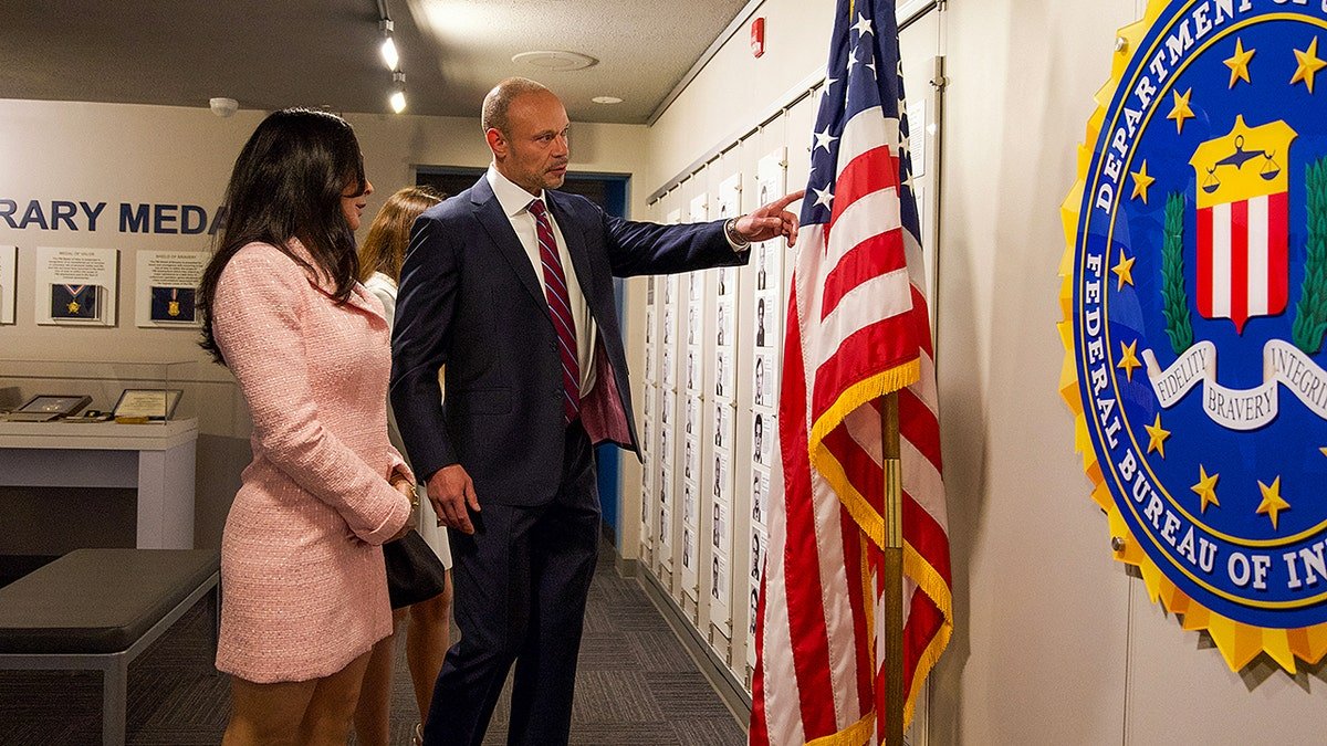 Dan Bongino in the Honor Wall FBI