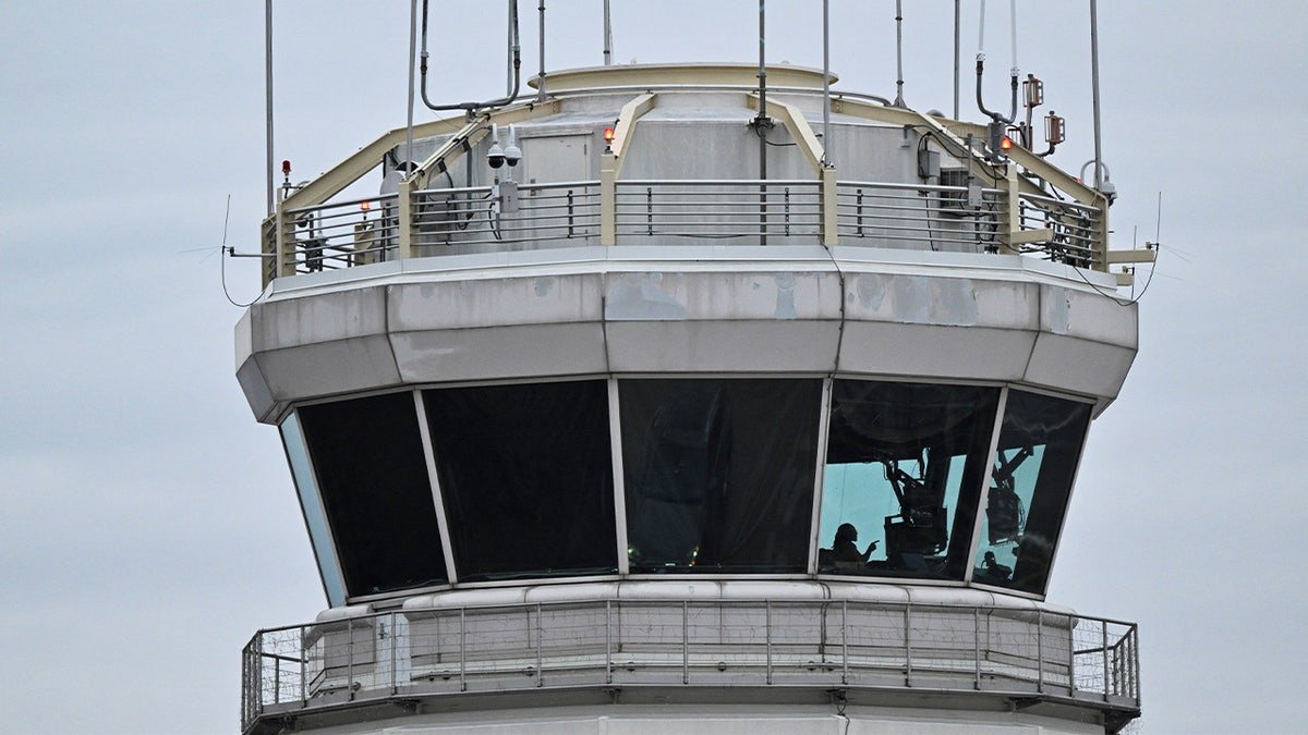 Air traffic control tower at Reagan Airport