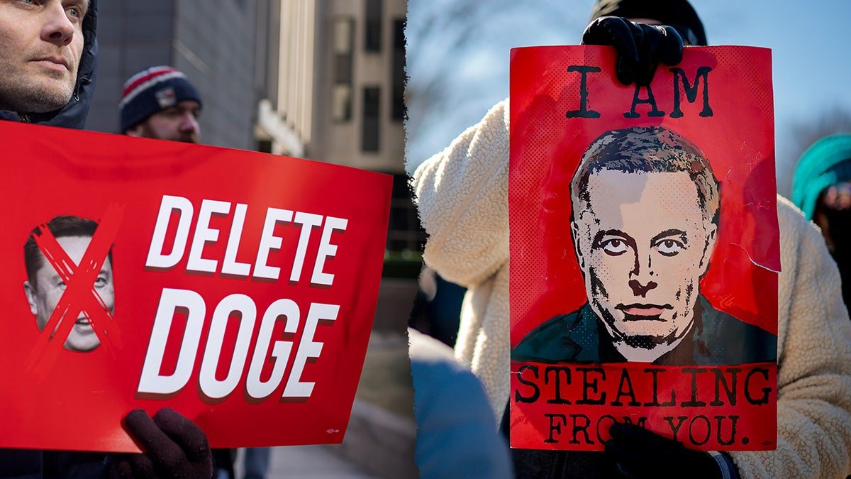 Two different signs to combat the musk