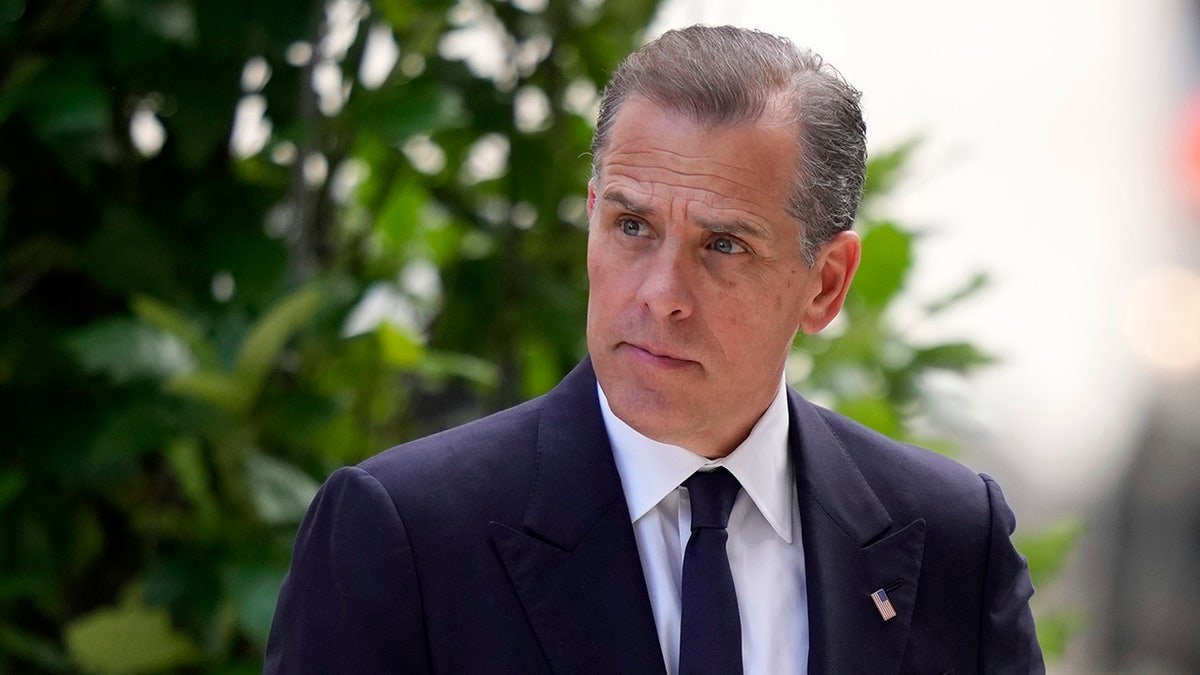 Hunter Biden arrives at the Federal Court