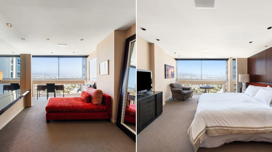 Divorce from two bedrooms.