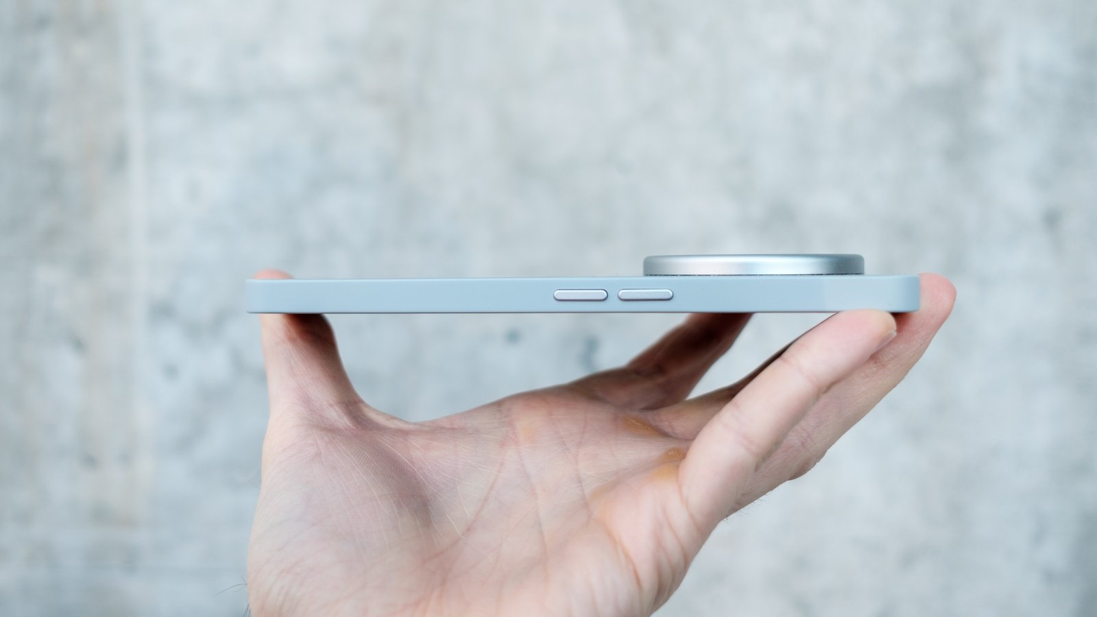 The Nothing Phone 3a Pro features a substantial camera bump. 