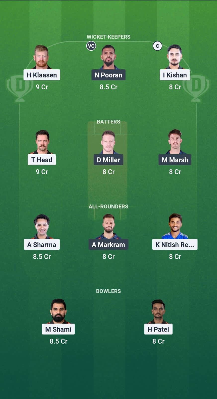 68590B8 3F4F 4C32 BFBC D49047c6112f SRH VS LSG DREAM11 predict