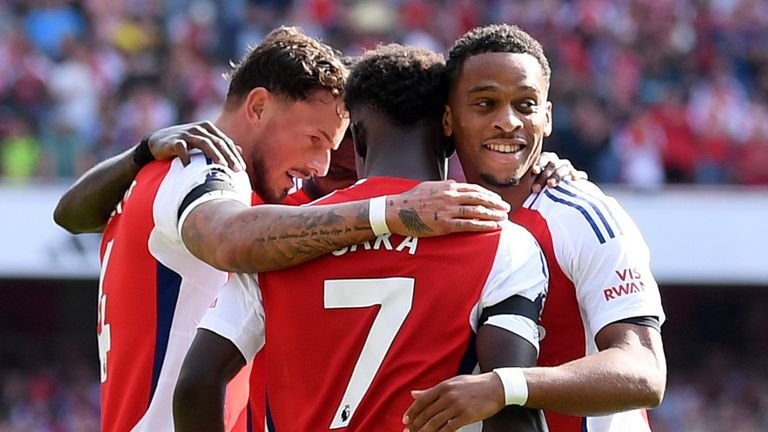 Ben White has an excellent understanding with Bukayo Saka