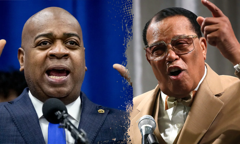 1743170332 Dem candidate caught on camera applauding notorious antisemites violent rhetoric.png