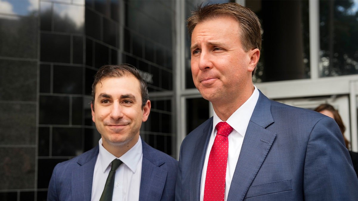 Dr. Ethan Haim and defense lawyer, Ryan Patrick