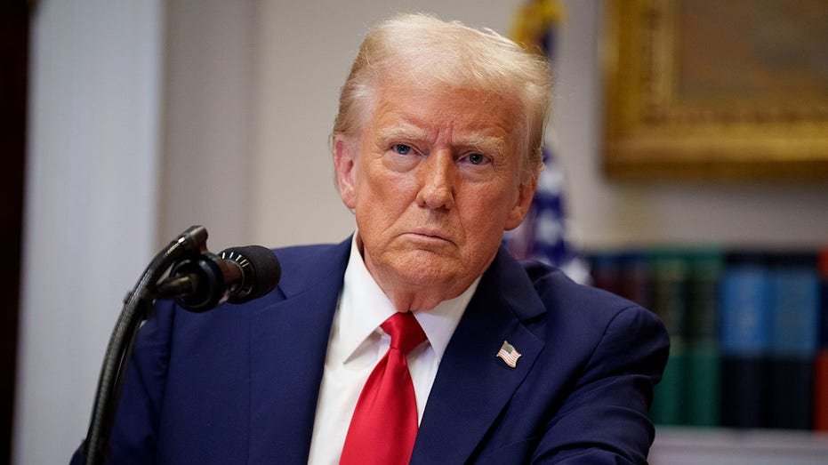 Trump takes questions