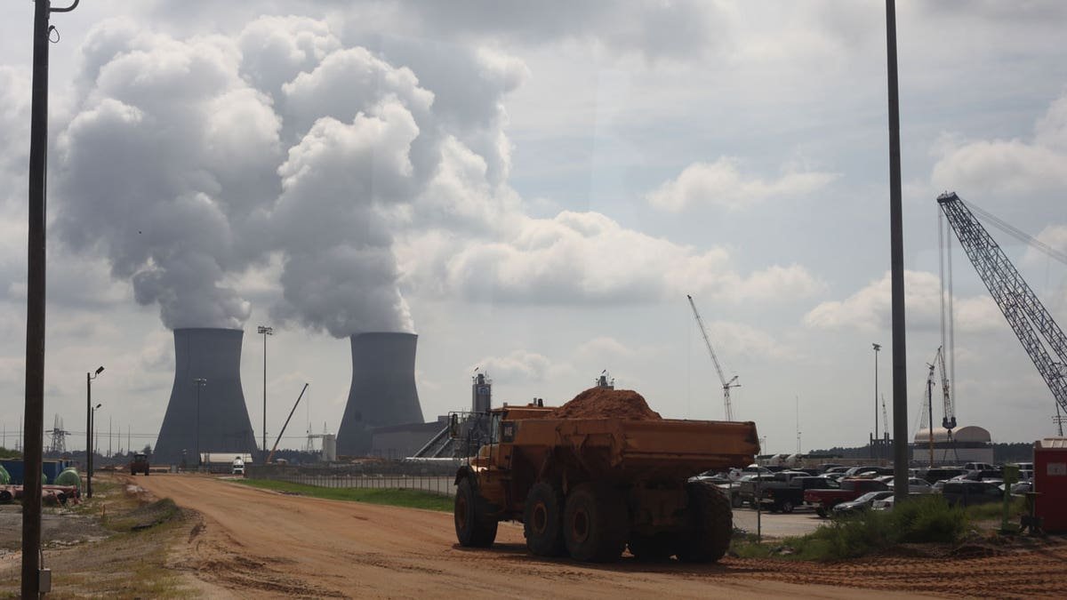 Units 1 and 2 of Vogly, Nuclear Power Station in Georgia