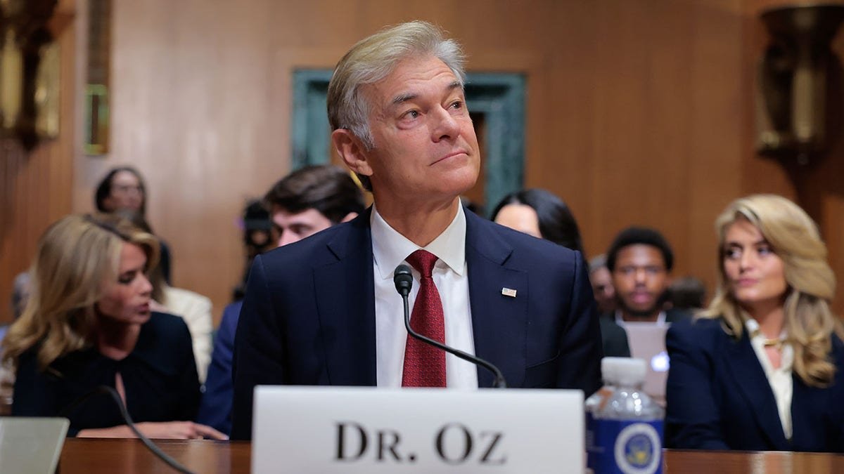 Oz during the Senate confirmation session