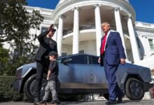 67d3e8eaa33c6 donald trump and elon musk with tesla cars in the background at the white house reuter.jpeg