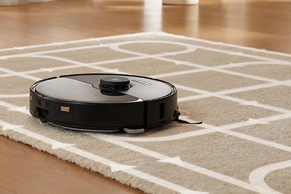 Roborock S8 Pro Ultra on a carpet