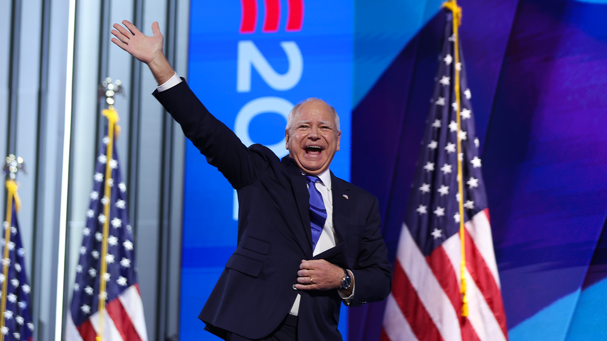 Ruler of Tim Walz