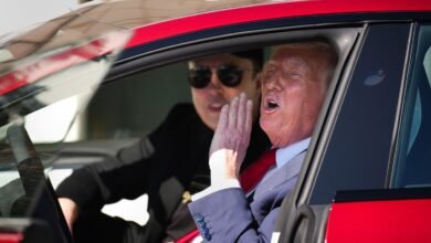 Elon Musk and Donald Trump in a Tesla.jpg