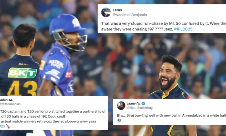 IPL 2025 Fans react as clinical Gujarat Titans clinch 36 run.webp.webp
