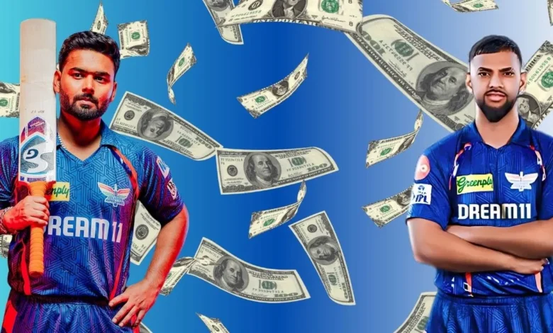 IPL 2025 Salary of Lucknow Super Giants LSG players check.webp
