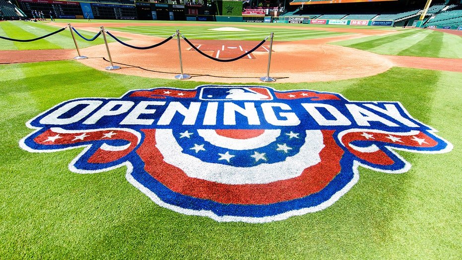 The opening day logo
