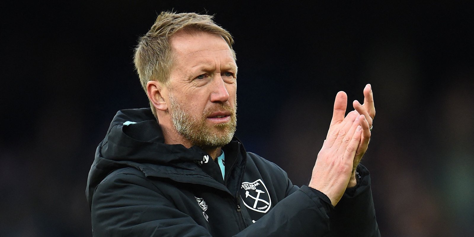 West Ham United manager, Graham Potter, revives fans after match 1