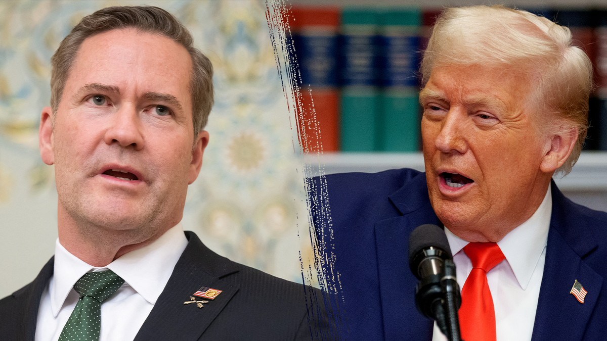 Pallis and Trump in dividing pictures