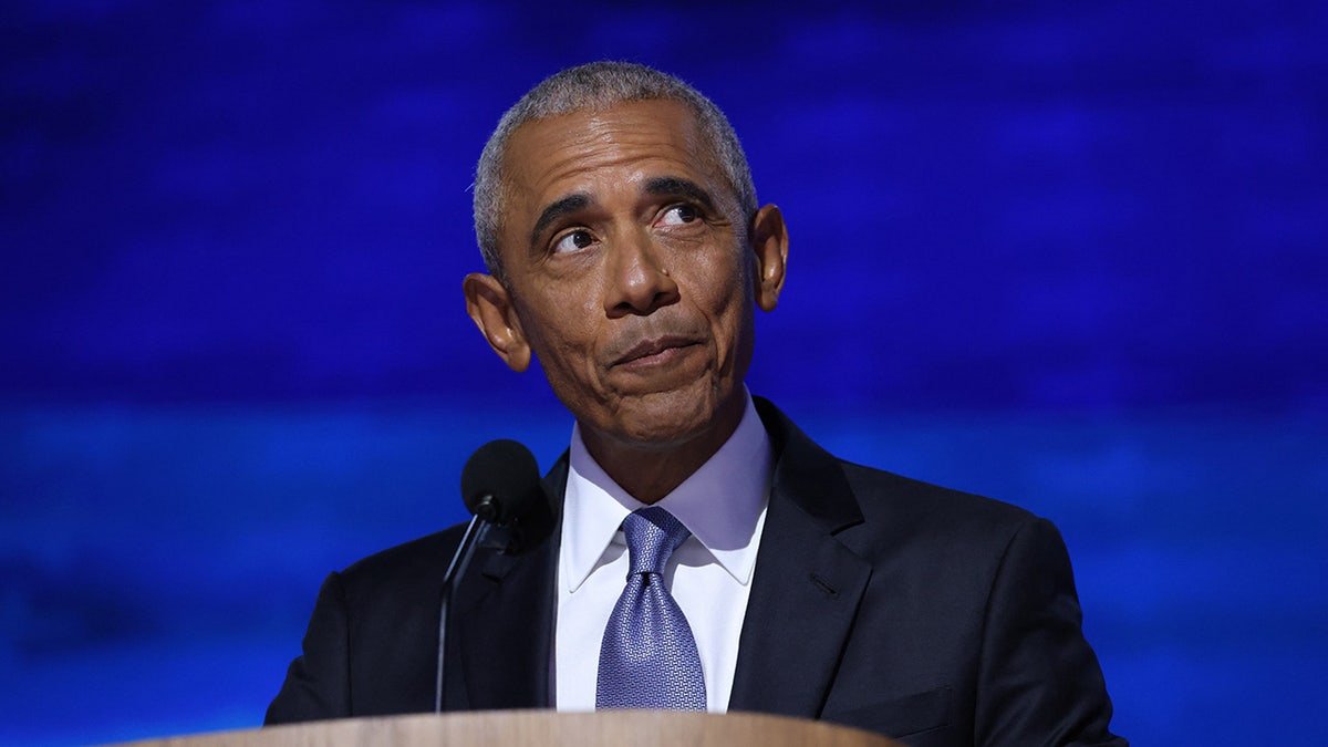 Barack Obama speaks during the second day of the Democratic National <a href=