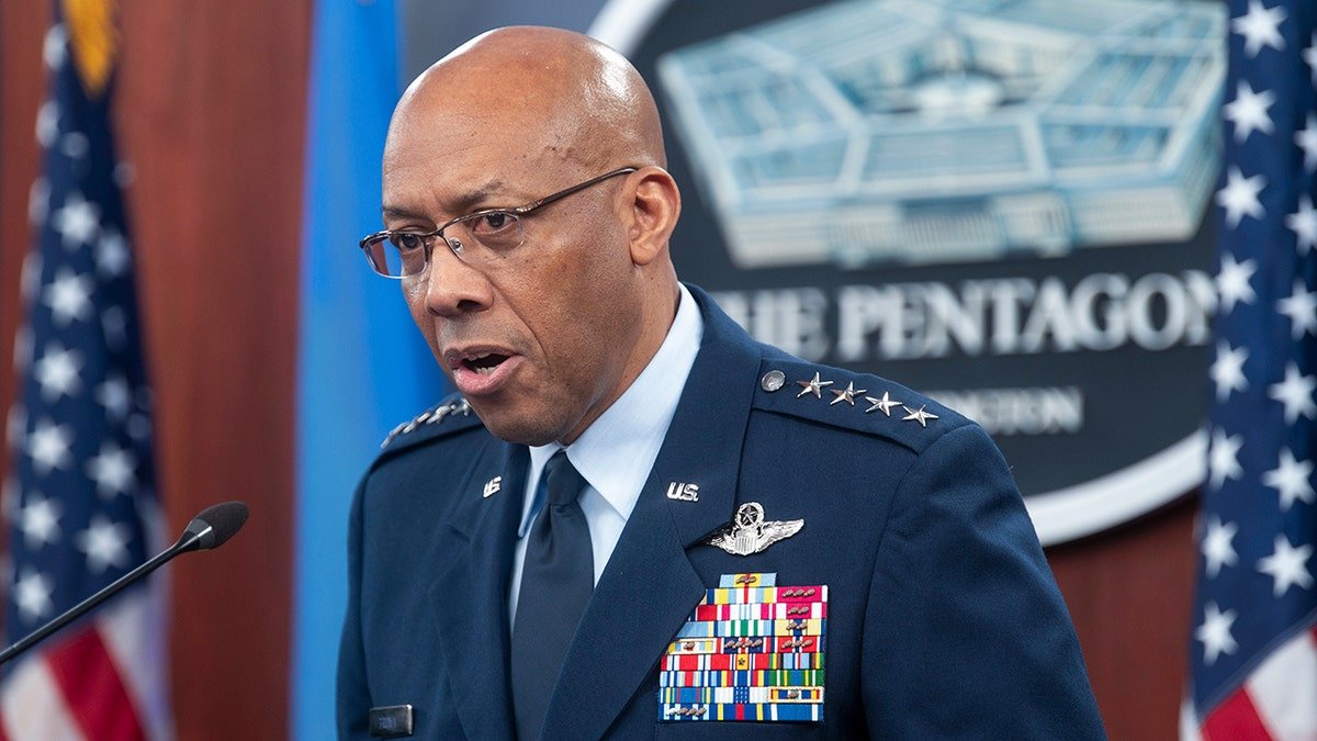 The Chairman of the Joint Staff <a href=