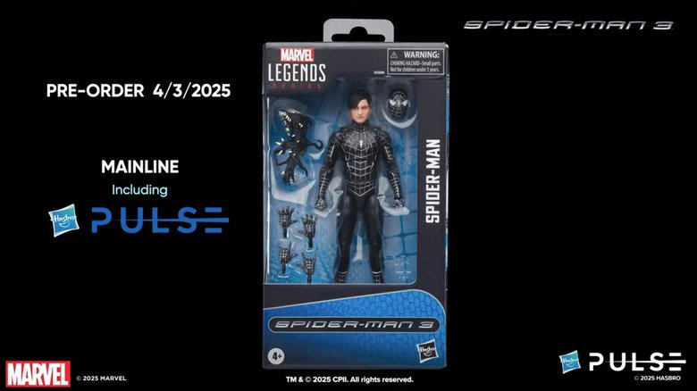 Marvel Legends' SPIDER-Man 3 Suit Suit Figure