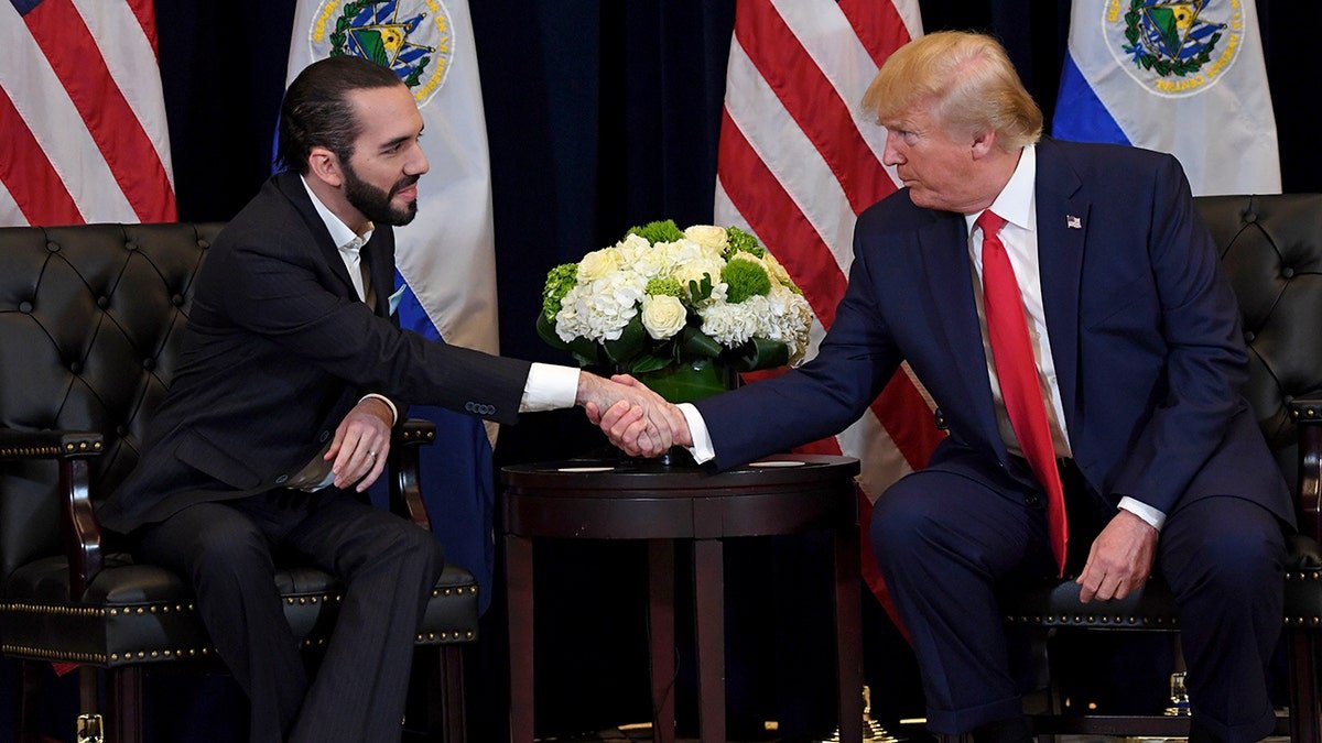 President El Salvador Nayeb Bokil and US President Donald Trump shared in 2019