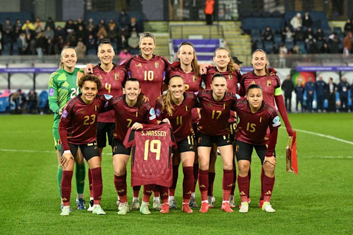 Belgium against Portugal - the state of women UEFA 2024/25 GRP A3 MD2