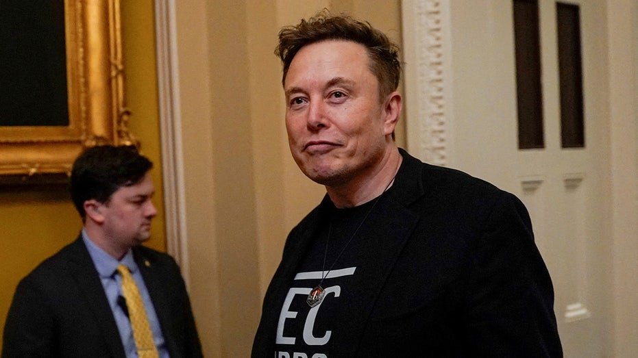 Elon Musk meets with members of the Republican Senate Conference