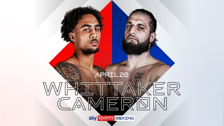 Ben Whitaker returns the matches Liam Cameron on April 20 in Birmingham