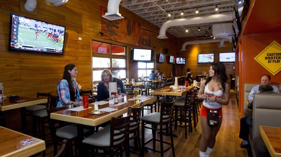 Inside HOOOTERS Restaurant