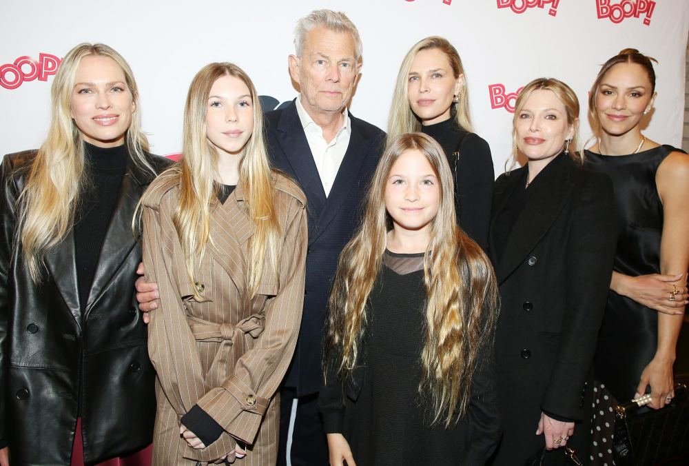Gigi Hadid supports Father David Foster's husband at the opening of Boop Musical