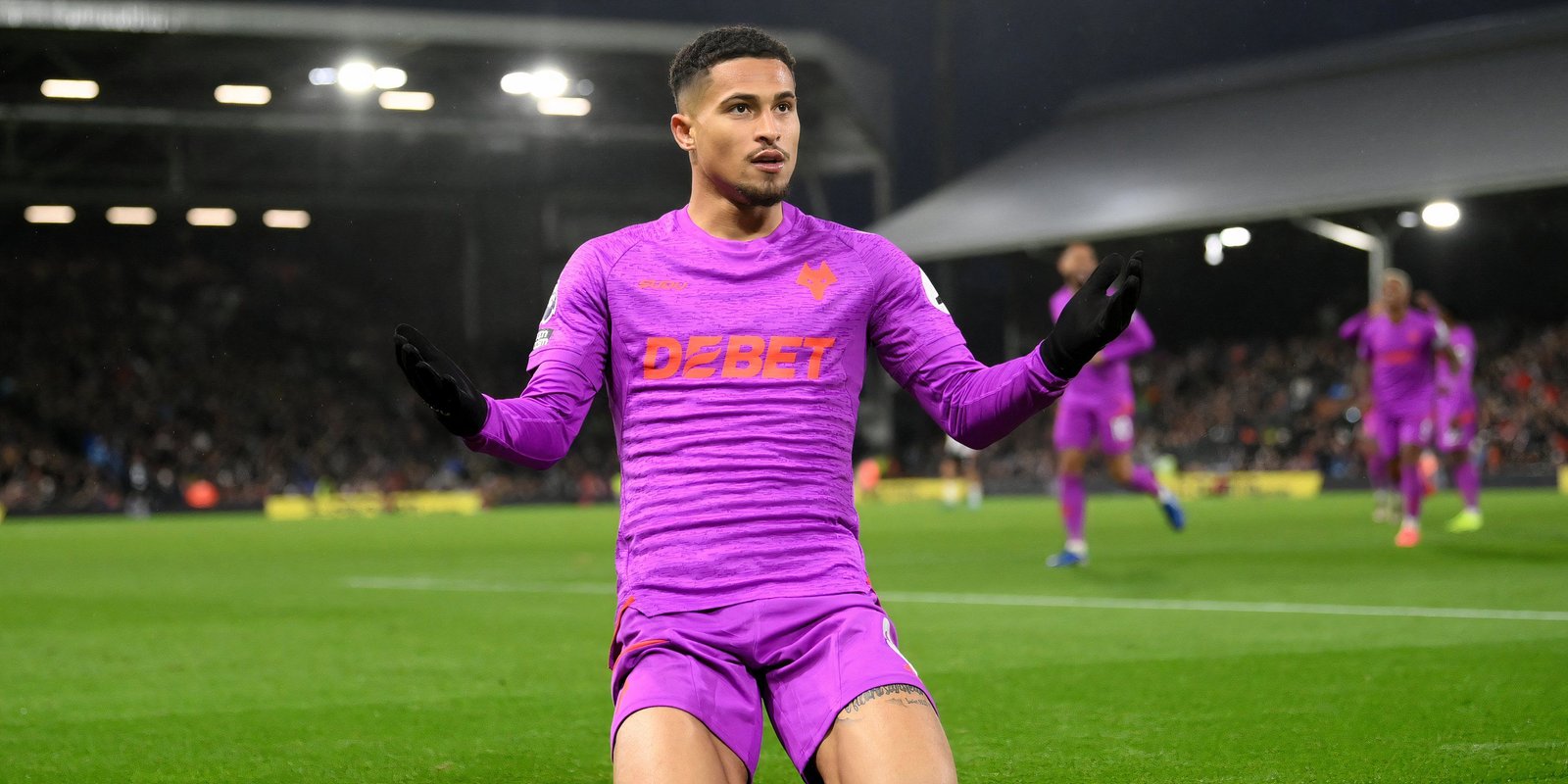 Wolves midfielder Joao Gomez