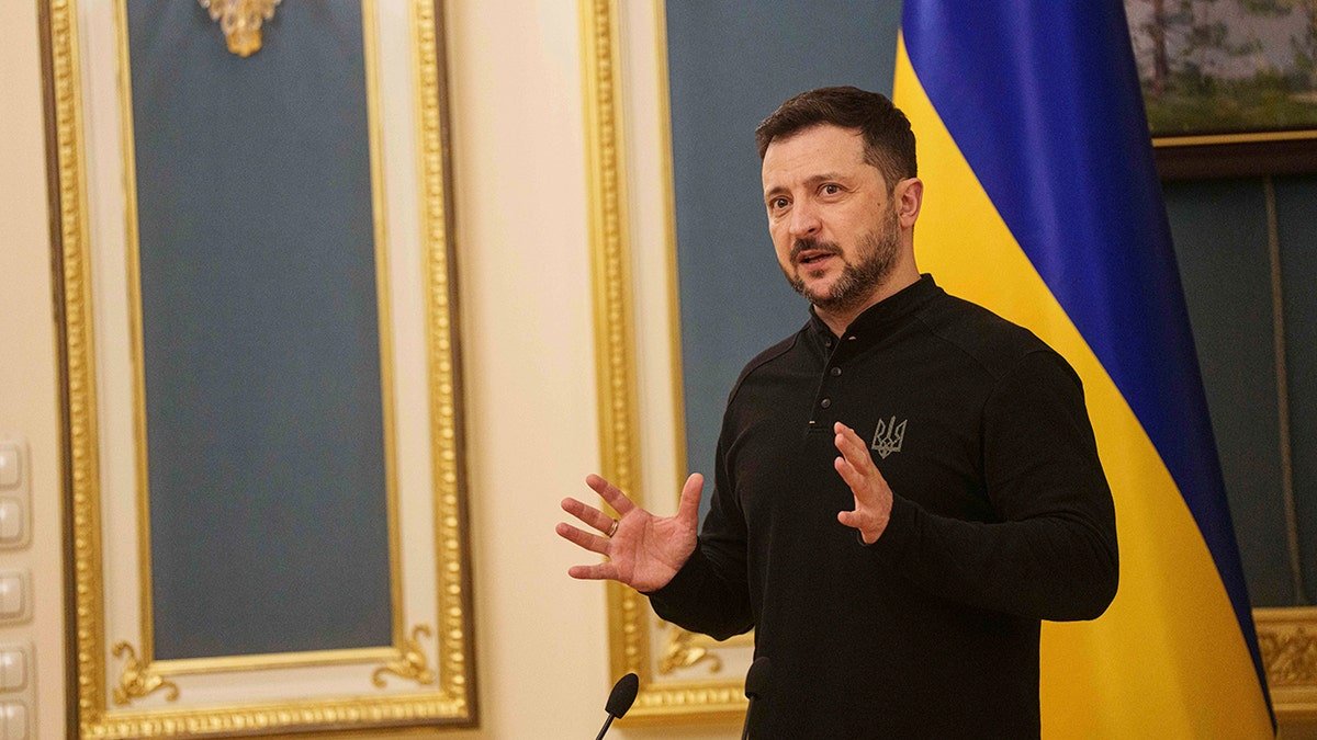 Ukrainian President Voludmir Zelinski