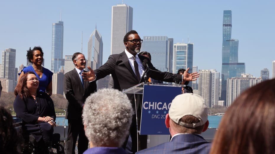 Mayor of Chicago Brandon Johnson