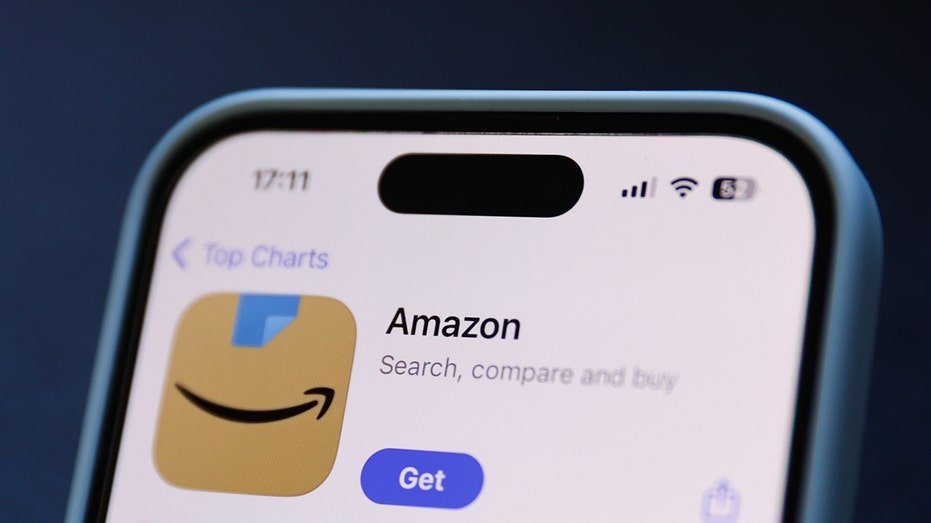 Amazon on the screen