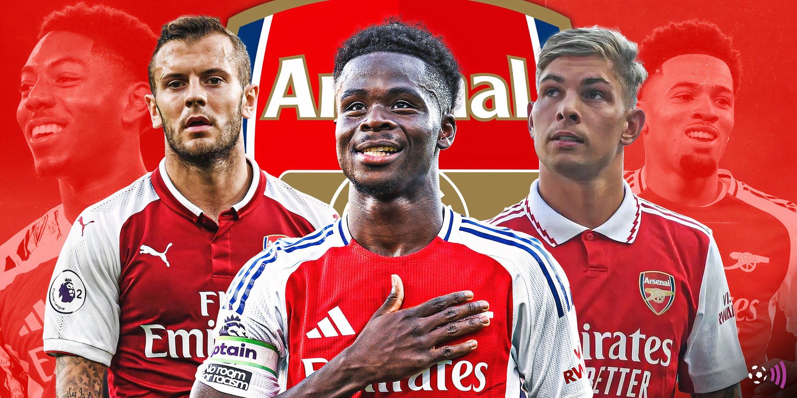 Arsenal-Academy Wilsheer-Saka Smith-Rau