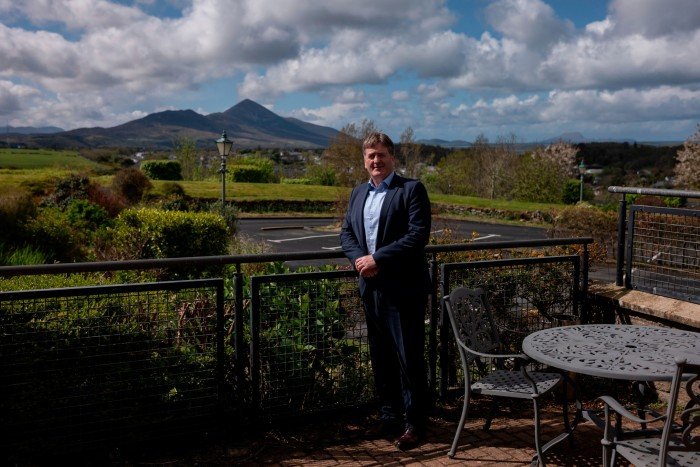 Adrian Nonan, owner of the Knockranny House Hotel