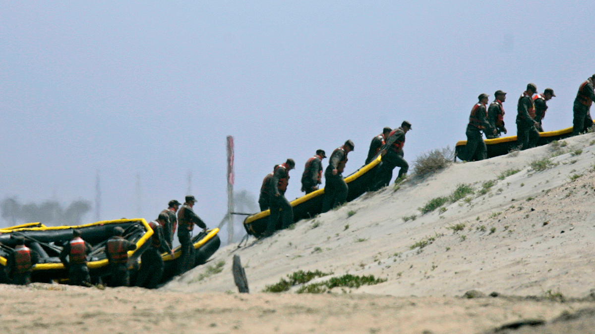 Navy SEALs training