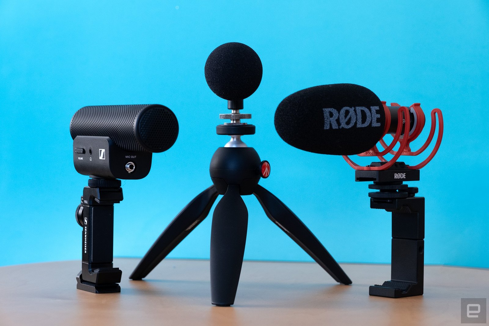 Videomic Go 2 installed, along with MV88+ and Sennheiser MKE400 Venice.