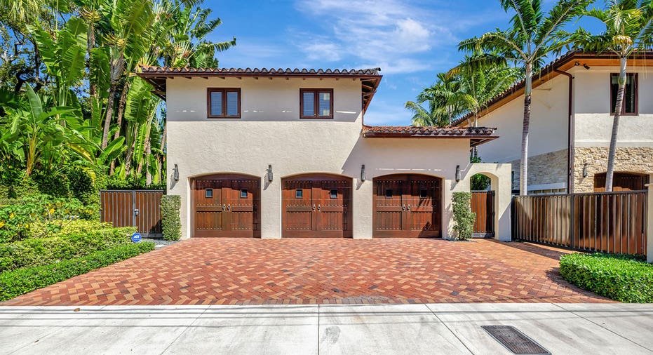 The seller's love for cars was a major driver for home design