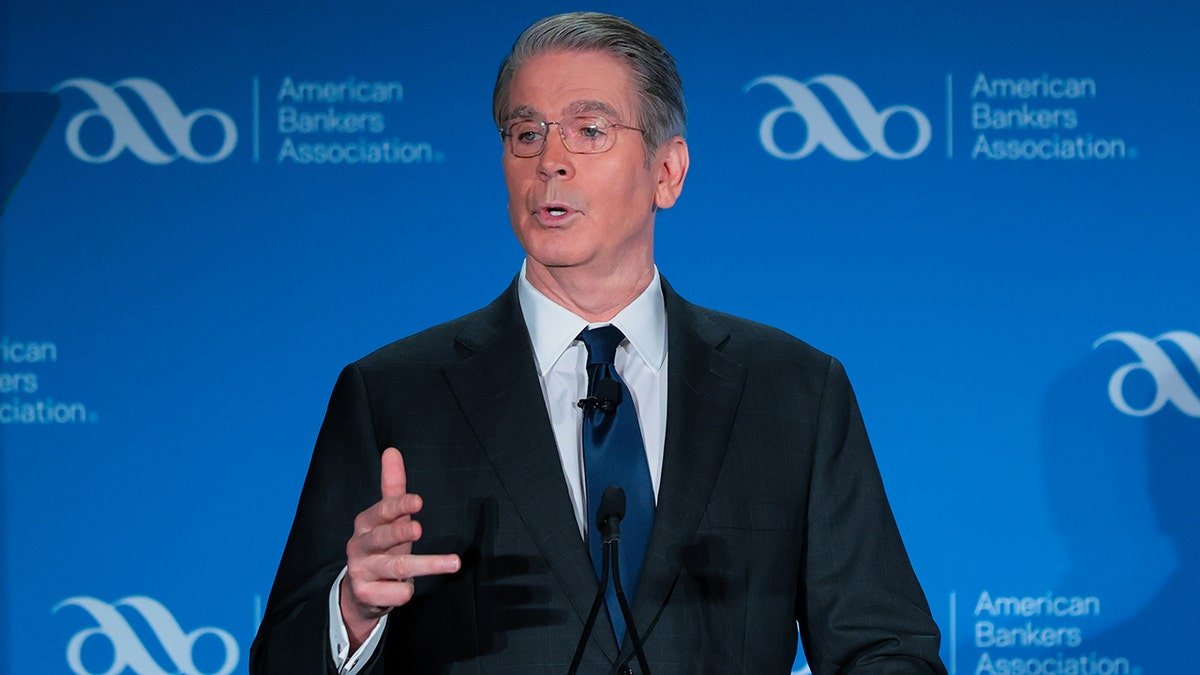 Treasury Secretary Scott Bessin speaks