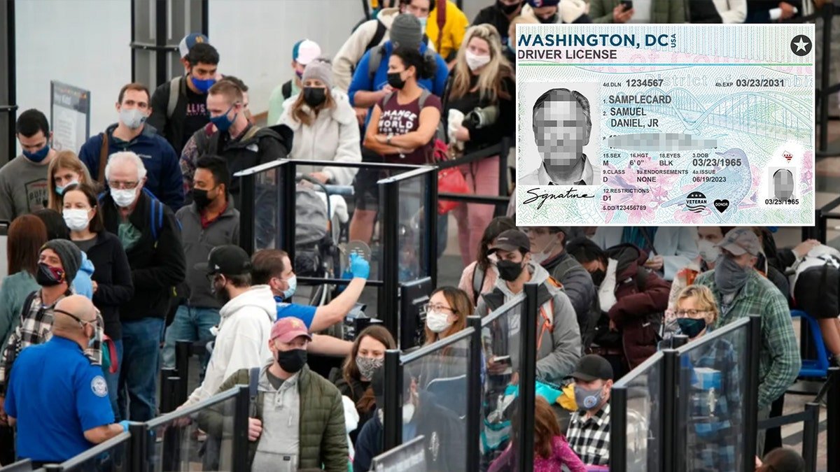 TSA line in the main image; Unrelevated ID in the right upper part