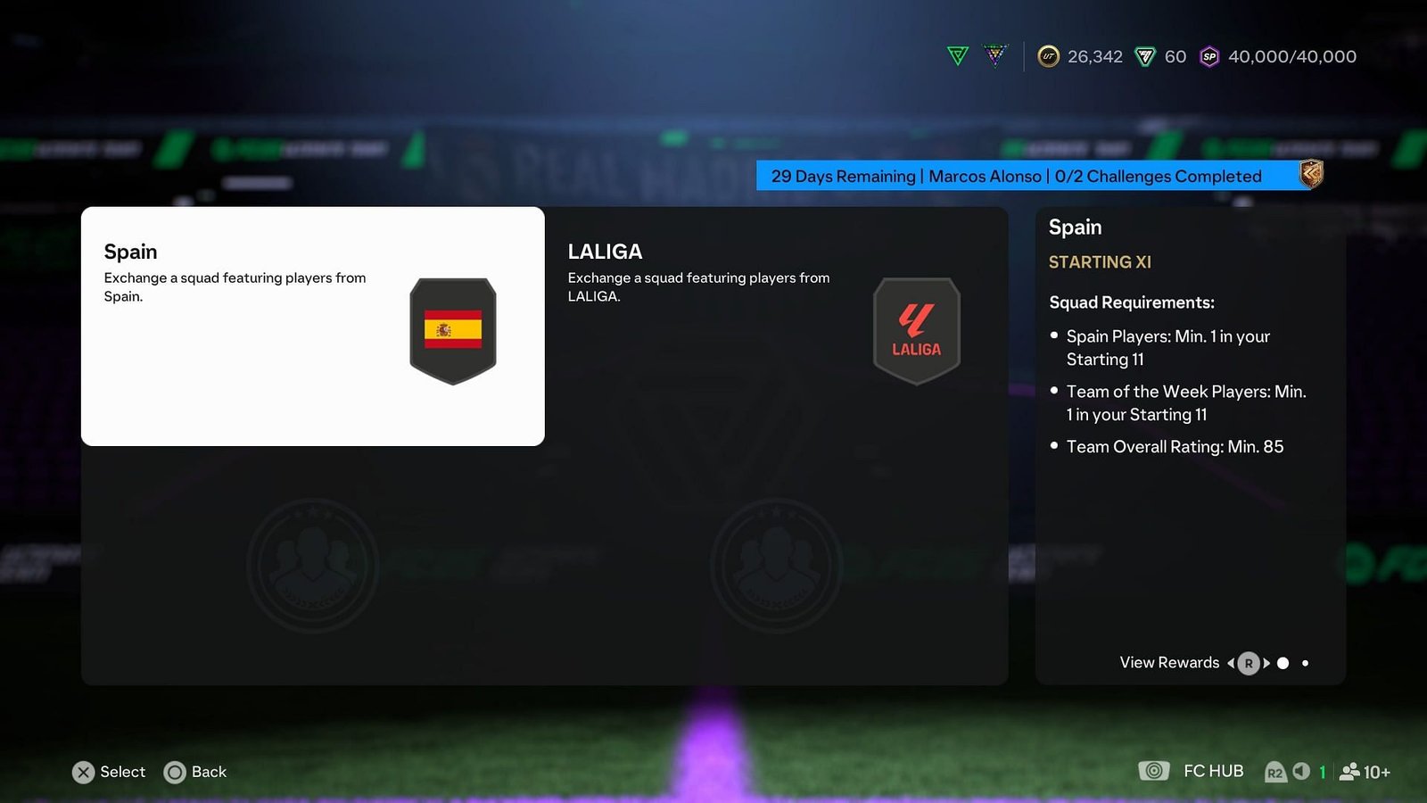 Requirements (image via EA SPORTS)