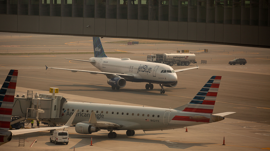 US Airlines aircraft at La Gardadia airport