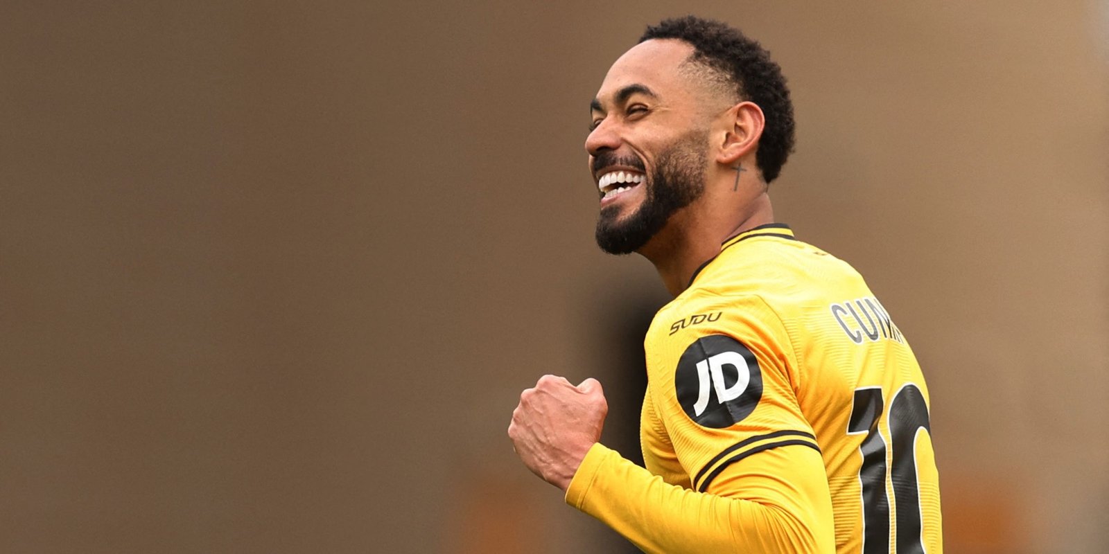 Wolverhampton and Wanders Matthews celebrate that they score their fourth goal