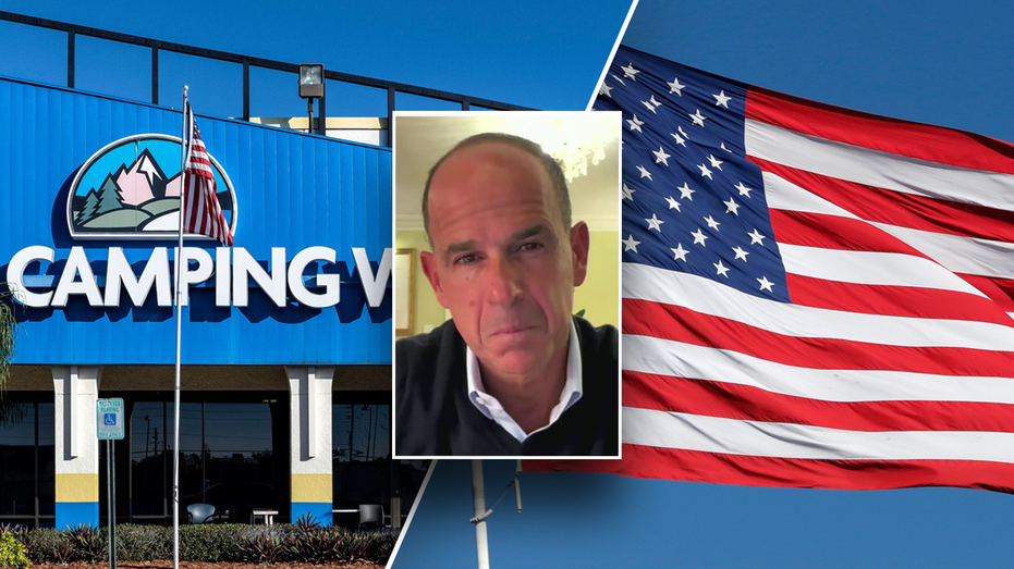 Marcus Limons, CEO of the camping company in the world, refuses to remove the huge American flags from the store sites, and contacted the lawsuits on the high level of science battle for control.