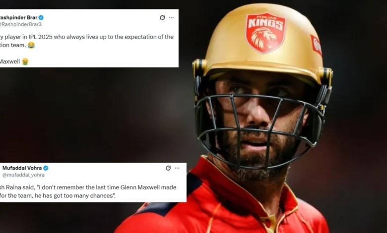 Fans troll Glenn Maxwell after another flop show with the.webp.webp