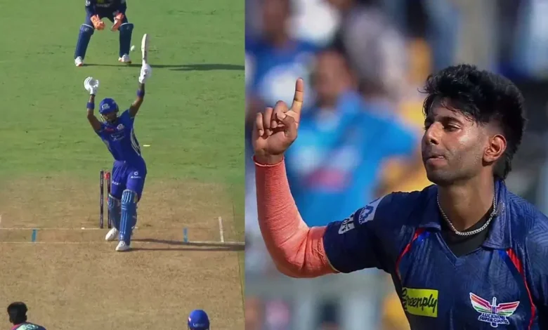 Mayank Yadav cleans up Hardik Pandya through the gate during.webp.webp