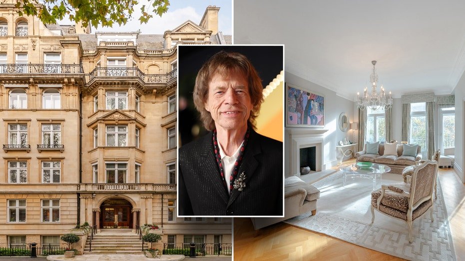 Divorid from the outside and inside the house of Mick Jaghir, with a fume in the middle.